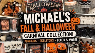 MICHAEL’S FALL & HALLOWEEN 2026 🎃 Carnival Halloween Decor, Pumpkins, Faux Stems & More!