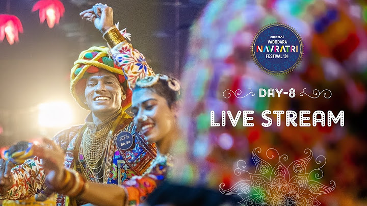 Vadodara Navratri Festival 2024 | Navratri Nonstop Garba Live  | Day 8