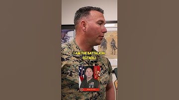 What Does A SgtMaj Do In The Marine Corps? #shorts #military