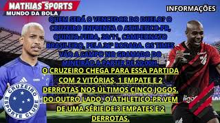 Brasileirão: como foram os últimos jogos entre Cruzeiro e Athletico?