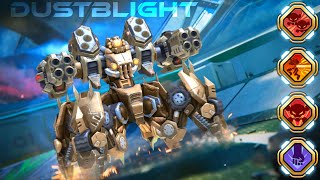 DUSTBLIGHT Scorpius with Fragment Gun 14 - Mech Arena