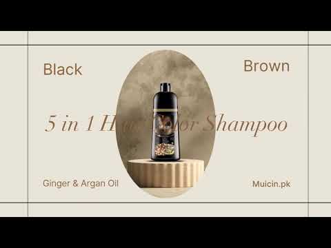 MUICIN 5 in 1 Hair Dye Shampoo