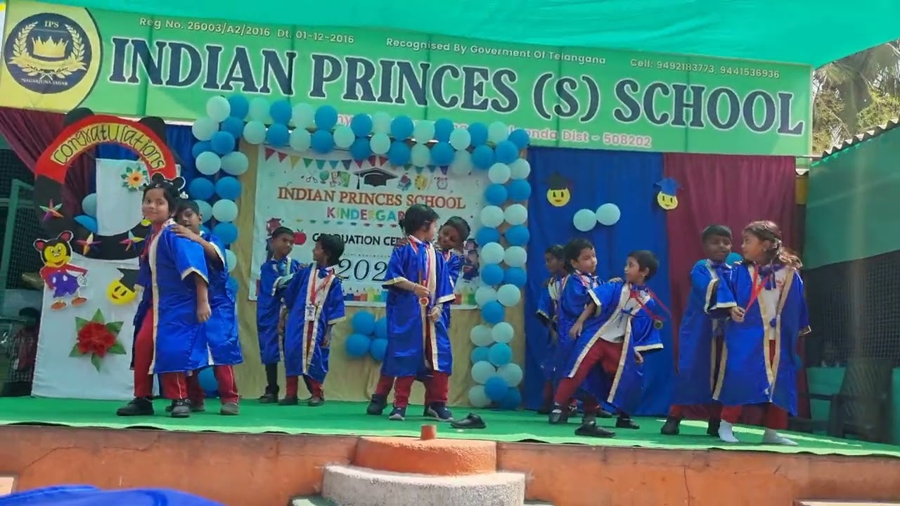 School #ips ukg graduation day celebrations