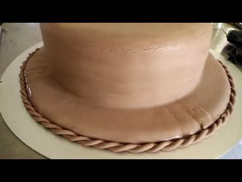 cowboy-fondant-covered-birthday-cake