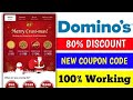 5 Domino's Pizza 🍕 ₹3 Only 😋 | dominos coupon code today | Dominos pizza offers for today