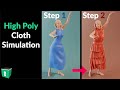 Blender Secrets Detailed Clothes Simulated Easily 