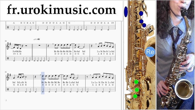 Cours de Saxophone Alto Harry Potter - Hedwig's Theme Tuto Partitions  um-i829 