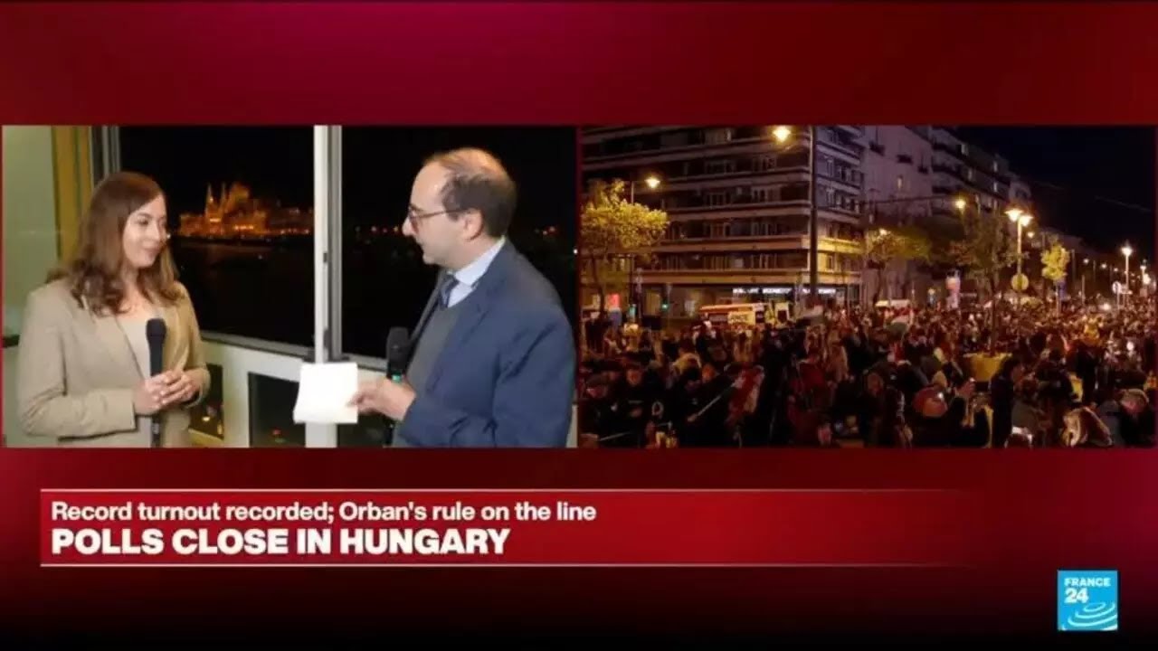Crunch Hungarian vote sees record turnout, with Orban's rule on line • FRANCE 24 English