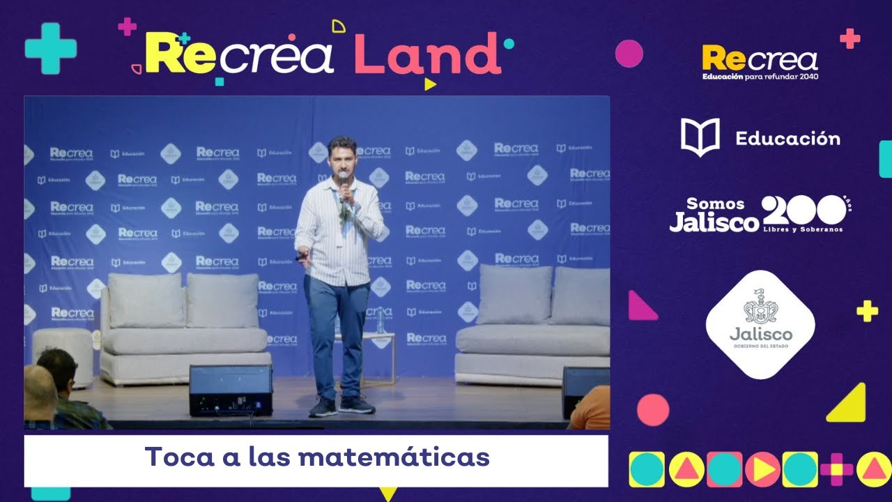 Math2me Recrea Land 2023 - Toca a las matemáticas. Alejandro Andalón. Math2me ...