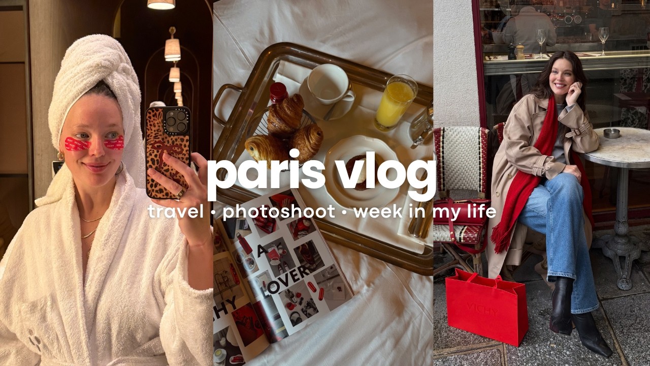 Видеоблог из Парижа | Признания модели + Соверши со мной рабочую поездку во время беременности | ...