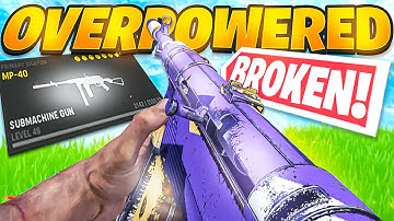 the MP40 is OVERPOWERED and has NO RECOIL in Vanguard (Best MP40 Class Setup)