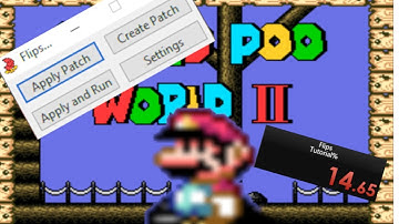 How to patch your SMW rom in less than 25 seconds.  (PB 24:68 Tutorial%)