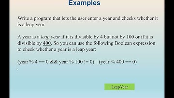 C++ Selection Statements: C++ Code or Program that checks if a specific year is a leap year.