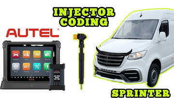Mercedes Sprinter Diesel | P3100 Teach In Of Injector Replacement | AUTEL Ultra Lite Coding