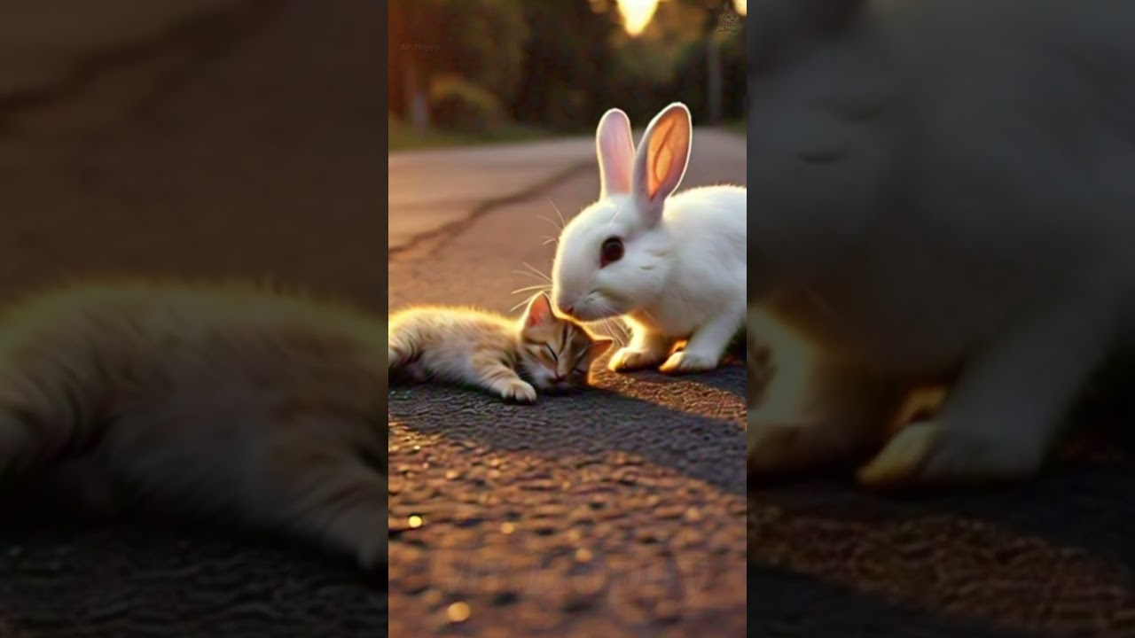 Rabbit’s Tears: When Love Wasn’t Enough to Save the Kitten… (Heartbreaking Ending) 💔🐰 