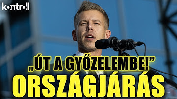Magyar Péter nagygyűlése Győrben