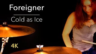 Cold as Ice (Foreigner); drum cover by Sina chords