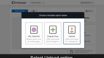 Instapage - Template Installation