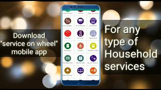 SERVICE ON WHEEL -a complete house solution  HOME SERVICE PROVIDER screenshot 1