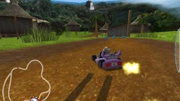 SupertuxKart 0.8- Amazonian Journey(reverse)