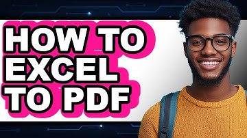 How To Excel To PDF - Full Guide