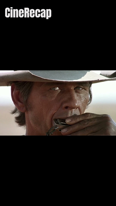“Harmonica’s Iconic Entrance | Once Upon a Time in the West” #sergioleone #charlesbronson #movie