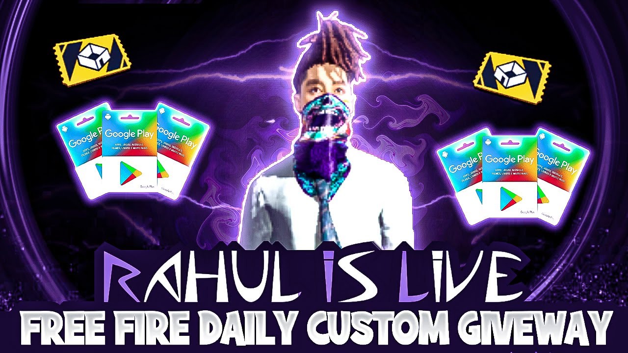 🔴FREE FIRE LIVE GIVEAWAY CUSTOM ROOMS FF LIVE GIVEAWAY & GUILD TEST
