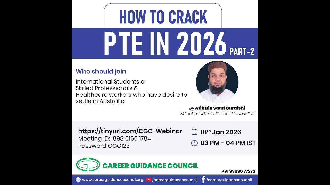 How to Crack PTE in 2026 (Part-02) - YouTube