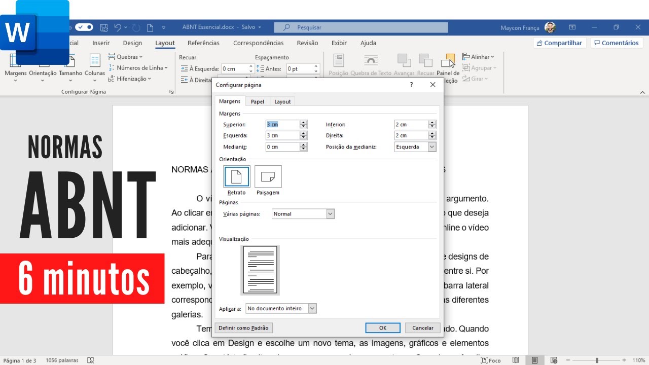 Como numerar las paginas en word