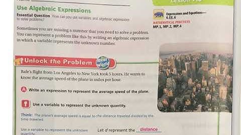 6th Grade Go Math 7.6