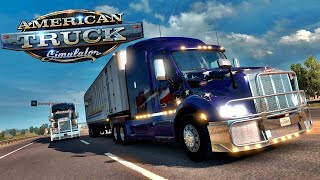 American Truck Simulator Сменил шины на полуприцепе Шины для города Ларедо штат Техас