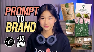 Lovart Tutorial | Brand Identity Design with Prompt-to-Brand