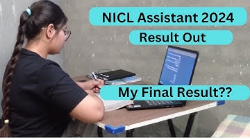 My NICL Assistant Final result ?? #niclassistant #niclassistant2024 #nicl