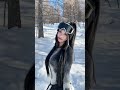 Snowboard girl | Snowboarding | Chinese girl #chinesegirl #douyin #snowboarding