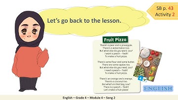 Grade 4 – English  – Module 4 – Song – Part  2