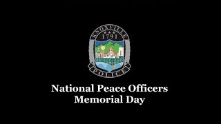 Knoxville Police Dept. Peace Officer Memorial 2019