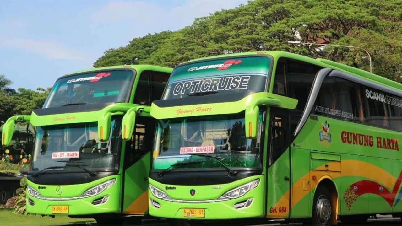 Liburan Dengan Bus Gunung Harta YouTube