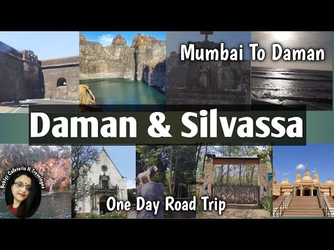 Top Tourist Places in Daman | Mumbai To Daman Road Trip | Explore Silvassa & Daman In One Day