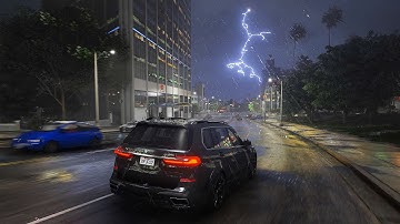 GTA5 Ultimate Combination Graphics Mod Of NVE And QuantV With Custom Reshade On RTX 3080 Ray Tracing