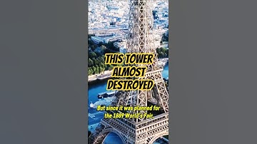 The Eiffel Tower Was HATED! Shocking Truth Behind Paris Icon #facts #SHORTS #wonder #building