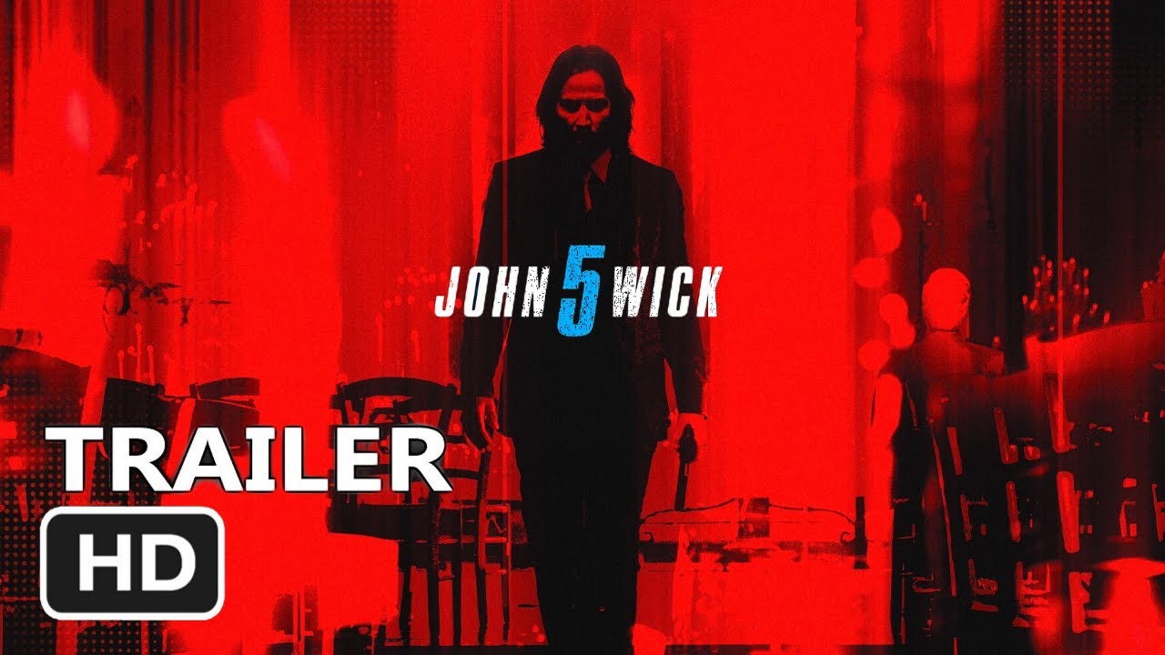 John Wick 5 is on the way, here's a concept poster! @kenodraco