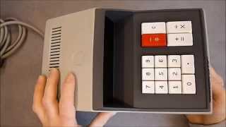 1970 Vintage Burroughs C3155 calculator teardown