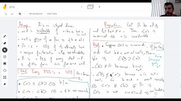 2/12 Principal ideal domains and the ascending chain condition