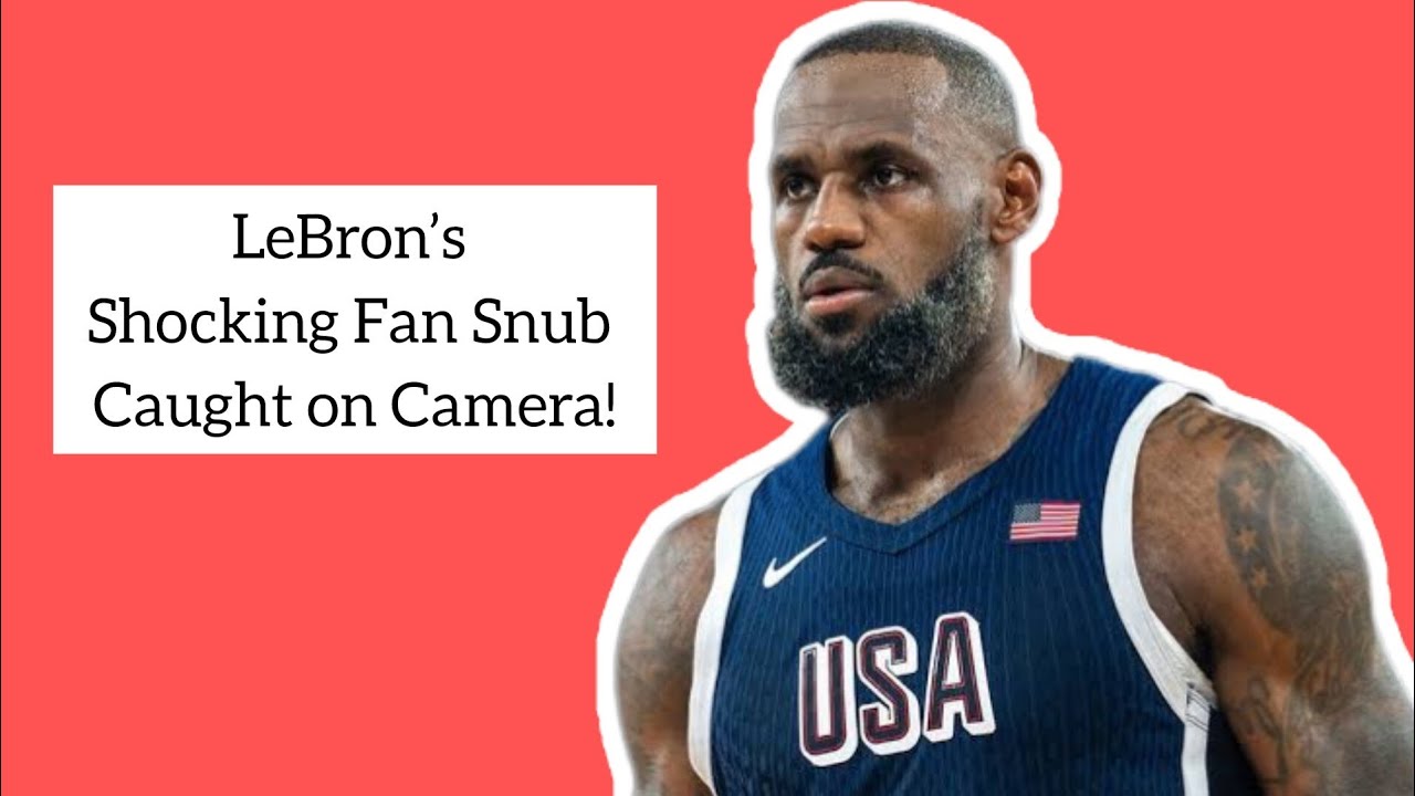 LeBron James Snaps at Young Fan After Olympic Win as Viral Video Sparks Outrage
