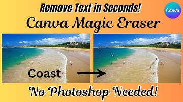 Canva Magic Eraser Tutorial | Instantly Remove Text from Any Image