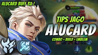 CARA MAIN ALUCARD BUFF ! BUILD & EMBLEM ALUCARD TERSAKIT 2024 ! | ALUCARD JUNGLER GAMEPLAY