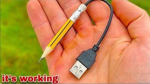 How To Make Simple Pencil Welding Machine At Home for soldering | practical invention #diy #video