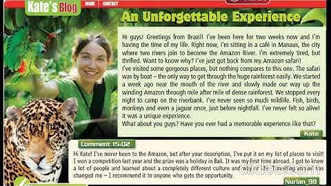 Excel 7 Module 3 An Unforgettable Experience