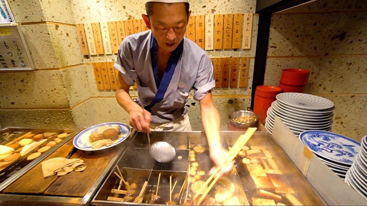 JAPANESE STREET FOOD - Tokyo Street Food Tour | CRAZY Street Food in Japan + BEST Nightlife in TOKYO | Luke Martin