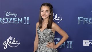 Mattea Conforti “Frozen 2” World Premiere Red Carpet